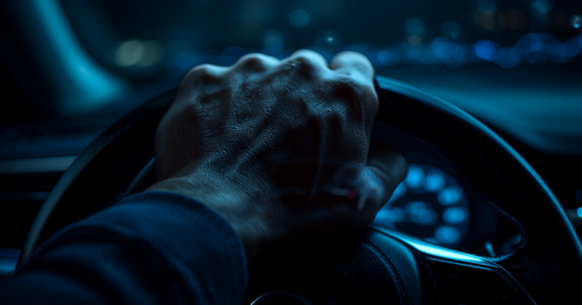 Hands on a steering wheel representing hands-on control of Google Ads automation for paid search growth